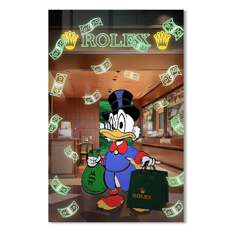 Donald Duck Rolex Cam Tablo – Cam Tablo