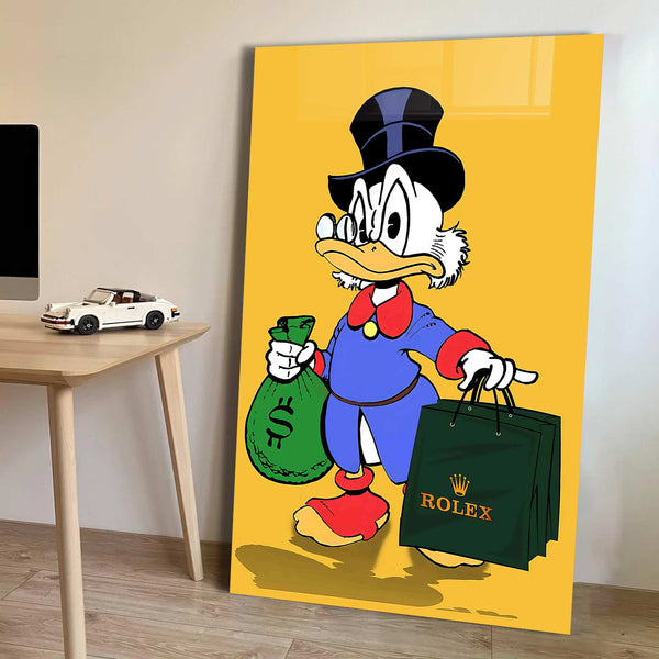 Donald Duck Rolex Cam Tablo