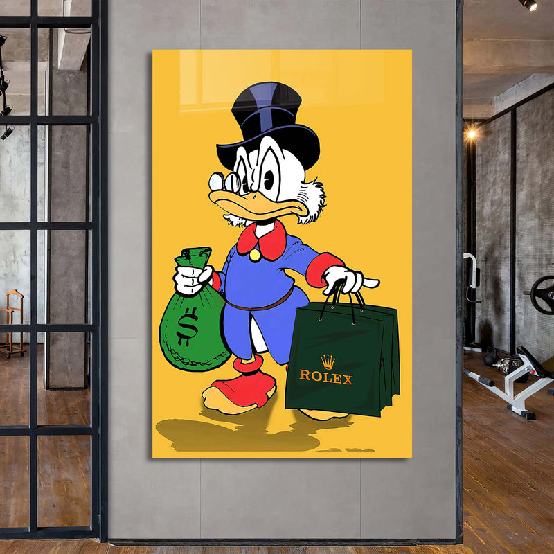 Donald Duck Rolex Cam Tablo – Cam Tablo