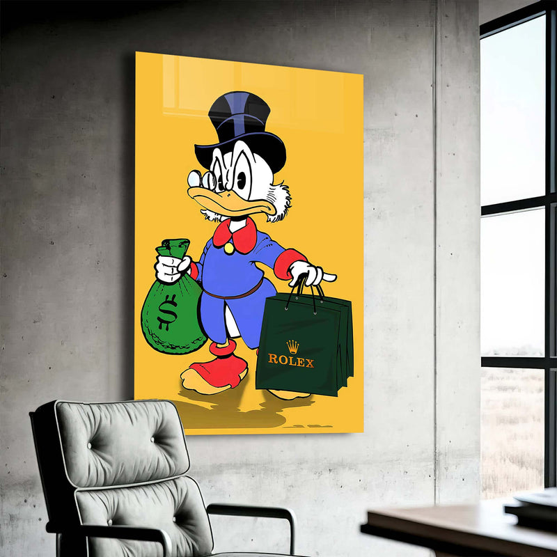Donald Duck Rolex Cam Tablo – Cam Tablo