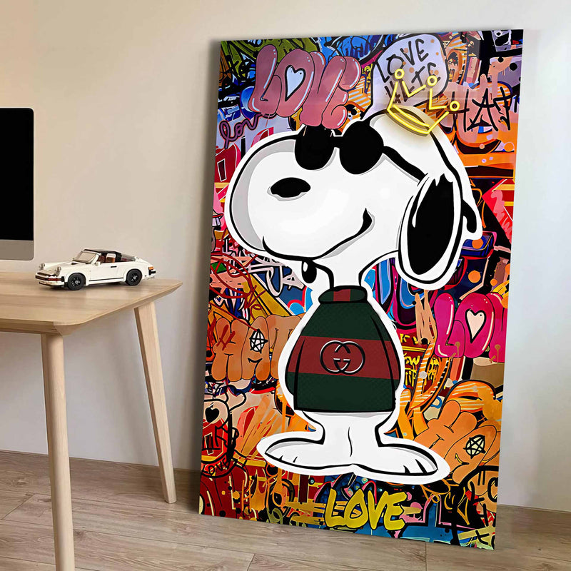 Cool Snoopy Cam Tablo – Cam Tablo