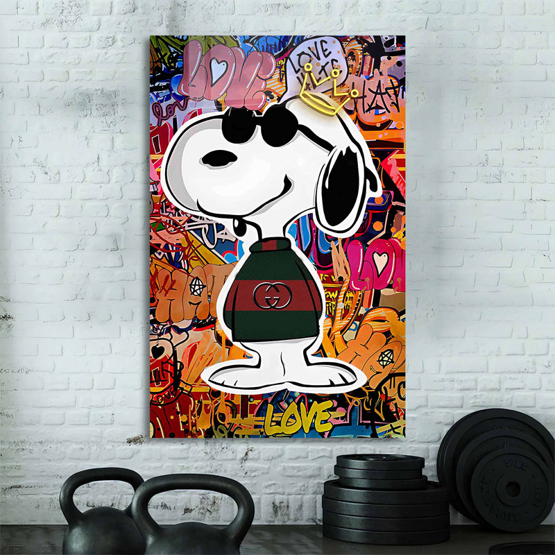 Cool Snoopy Cam Tablo – Cam Tablo