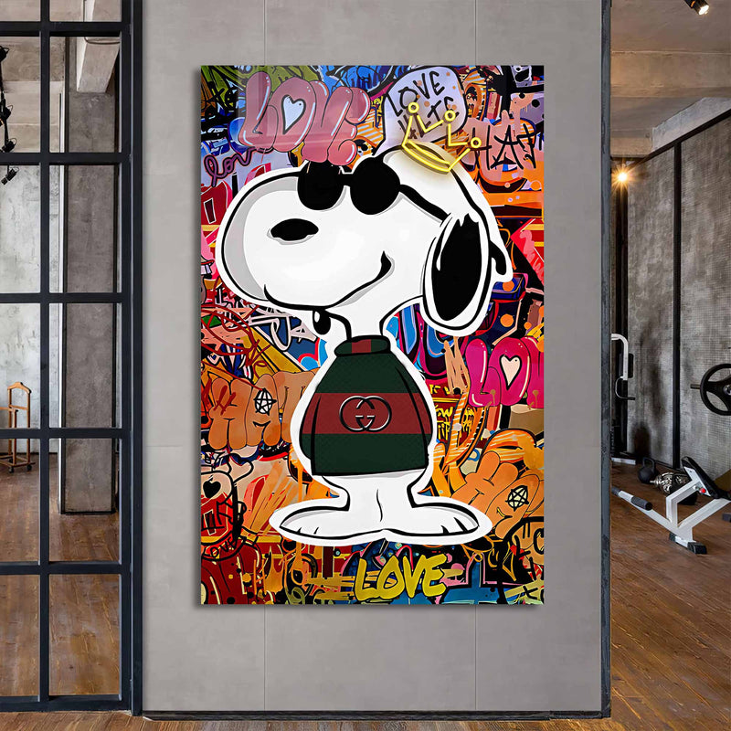 Cool Snoopy Cam Tablo – Cam Tablo