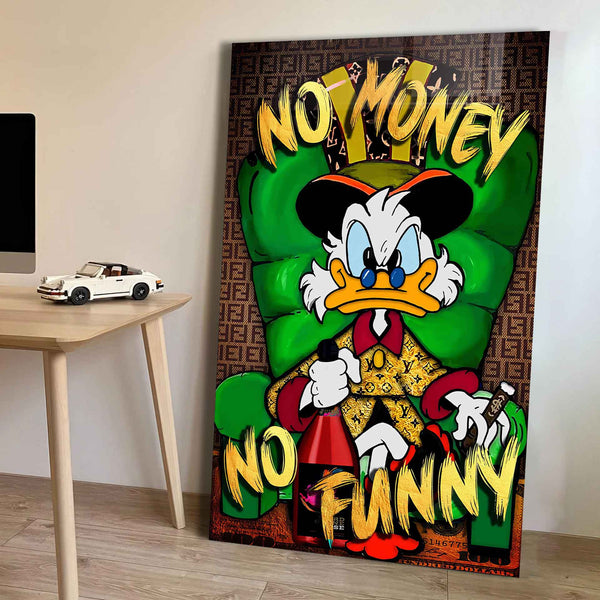 No Money No Funny Cam Tablo