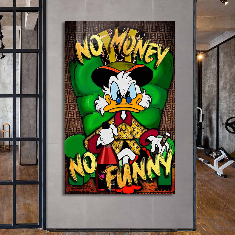 No Money No Funny Cam Tablo