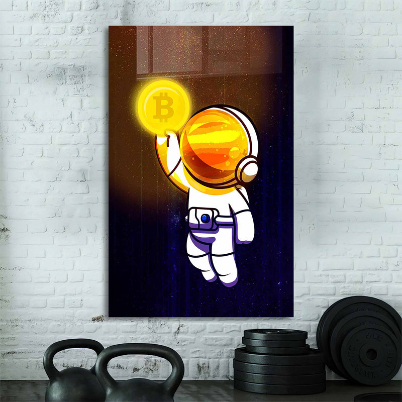 Astronot Cam Tablo – Cam Tablo