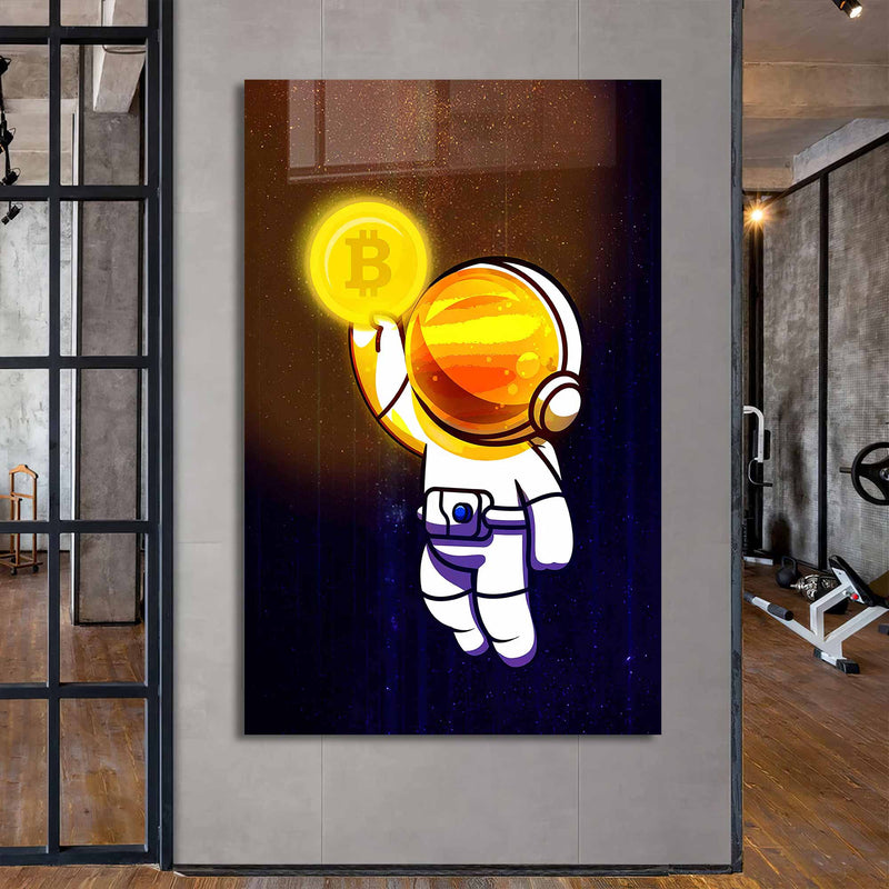 Astronot Cam Tablo – Cam Tablo