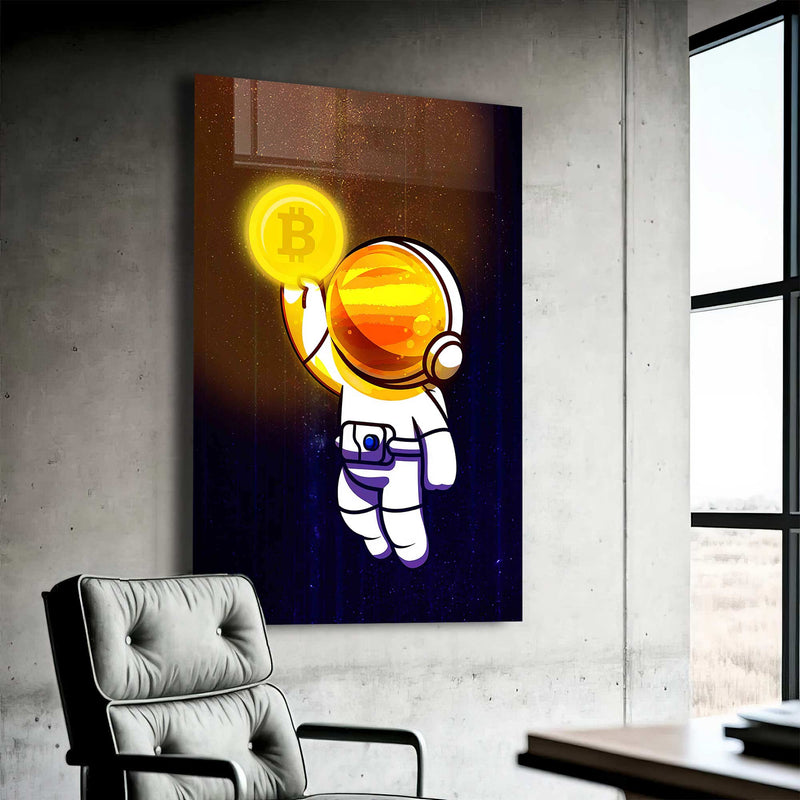 Astronot Cam Tablo – Cam Tablo