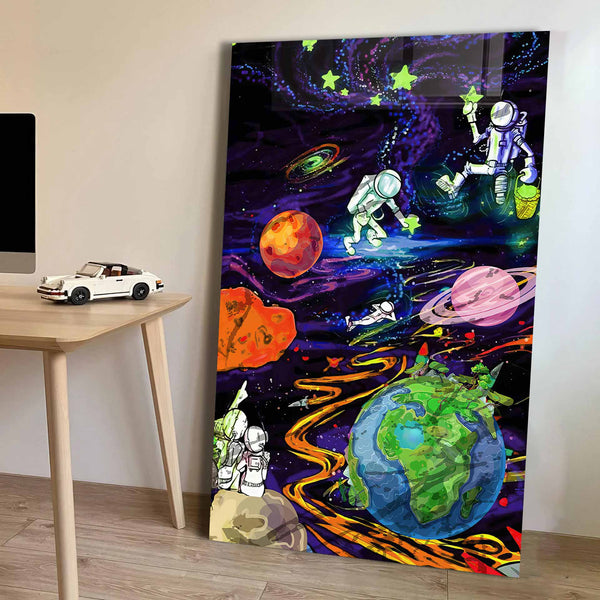 Astronotlar Cam Tablo