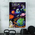 Astronotlar Cam Tablo – Cam Tablo