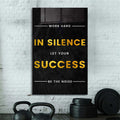 Work Hard In Silence Cam Tablo