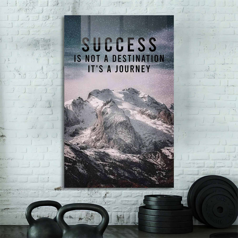 Success Is Not A Destination Cam Tablo