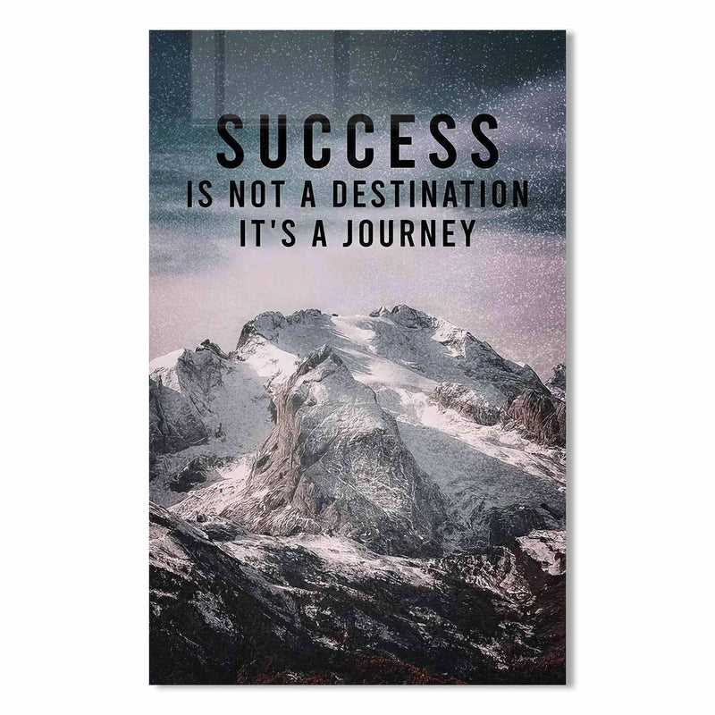 Success Is Not A Destination Cam Tablo