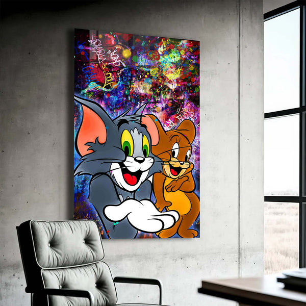 Tom ve Jerry Cam Tablo