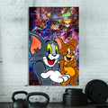 Tom ve Jerry Cam Tablo