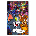 Tom ve Jerry Cam Tablo