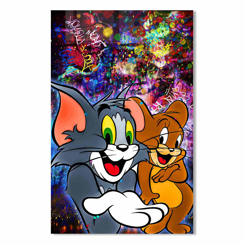 Tom ve Jerry Cam Tablo