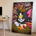 Tom ve Jerry Cam Tablo