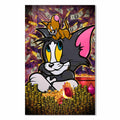 Tom ve Jerry Cam Tablo