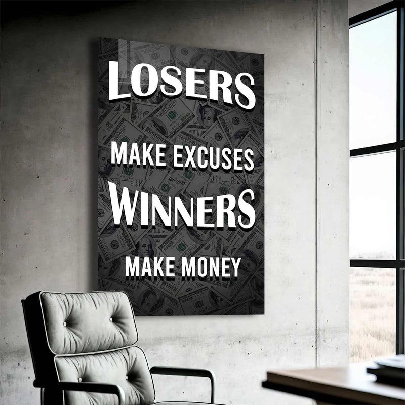 Losers Make Excuses Cam Tablo