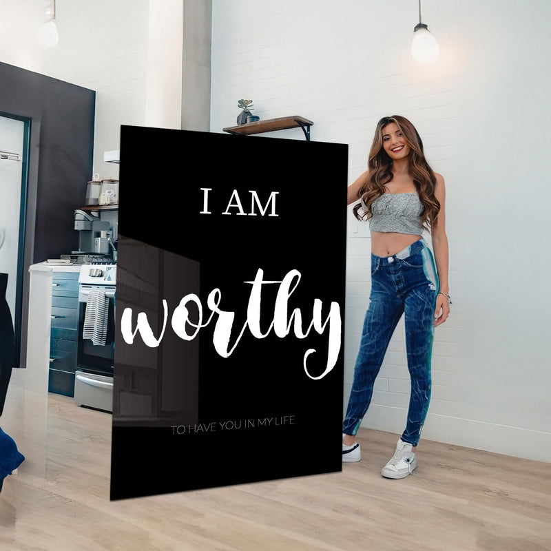 I Am Worthy Cam Tablo