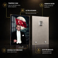Ay Işığında Atatürk Cam Tablo
