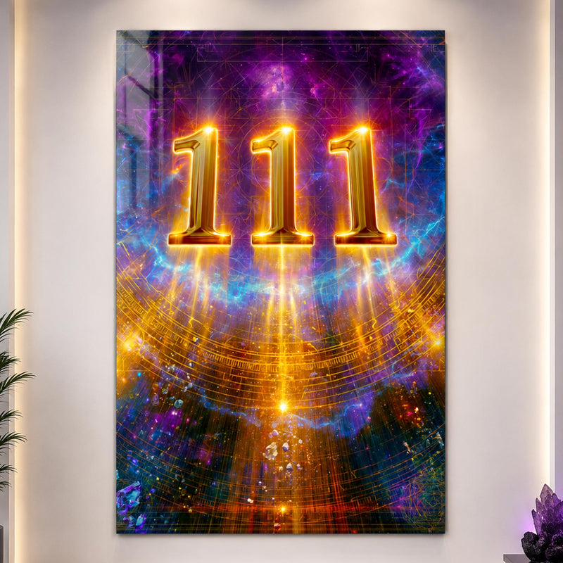 Işık Tünelinde 111 Cam Tablo – Cam Tablo