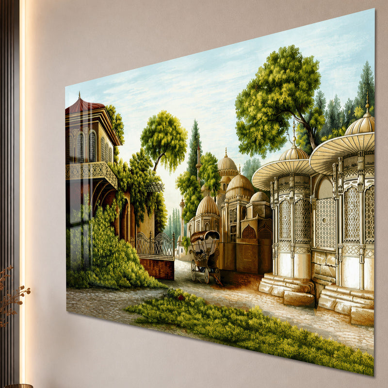 Osmanlı Saray Bahçesi Cam Tablo – Cam Tablo