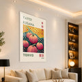 Pembe Noktalı Kabak Bahçesi Cam Tablo – Cam Tablo
