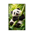 Bambu Yiyen Panda Cam Tablo – Cam Tablo