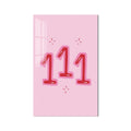 Şeker Pembe 111 Cam Tablo – Cam Tablo