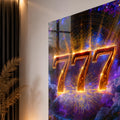 Galaktik Mandalada 777 Cam Tablo – Cam Tablo