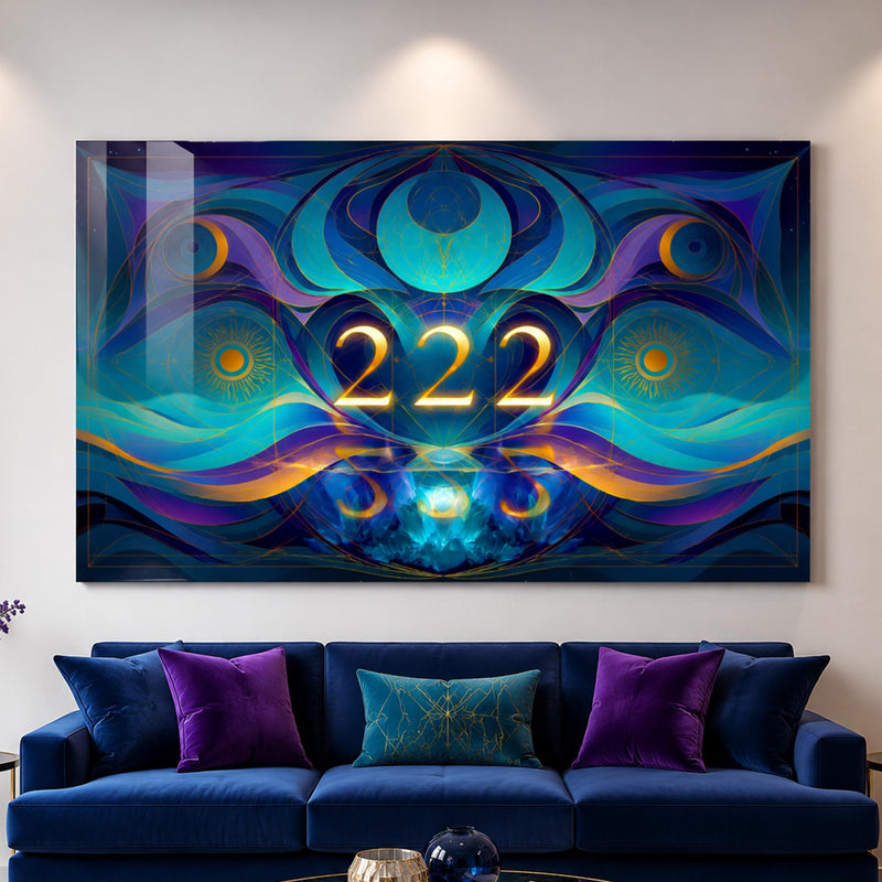 Ay Aynasında 222 Cam Tablo – Cam Tablo