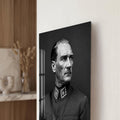 Üniformalı Atatürk Cam Tablo