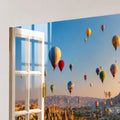 Kapadokya Sıcak Hava Balonları Cam Tablo – Cam Tablo