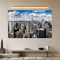 New York Üstten Manzara Cam Tablo – Cam Tablo