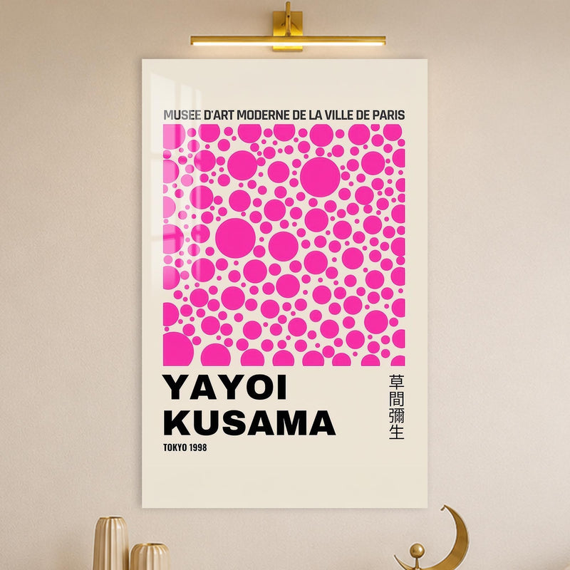 Pembe Beneklerin Sonsuzluğu Cam Tablo – Cam Tablo
