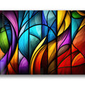 Uyumlu Soyut Cam Tablo – Cam Tablo
